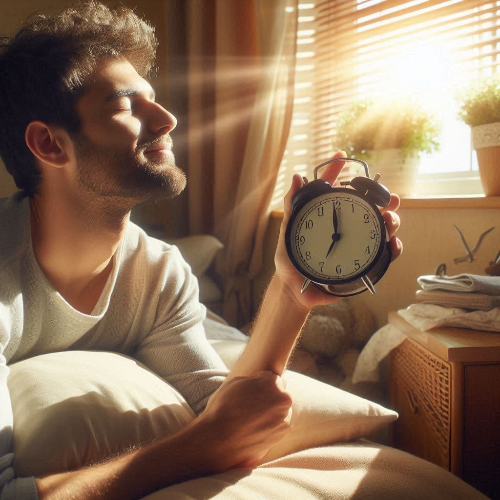 Desligar o despertador na hora certa